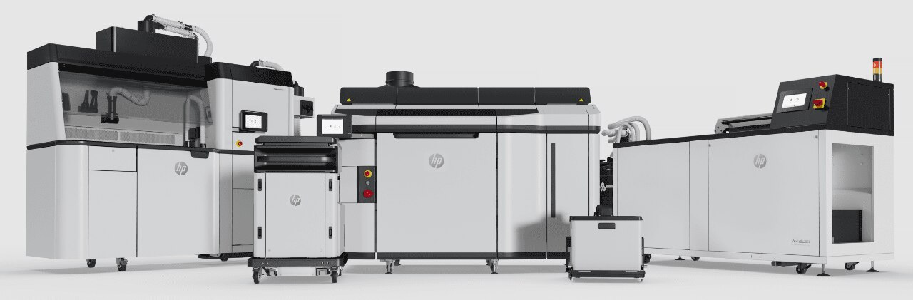 HP's lineup of industrial 3d Printers