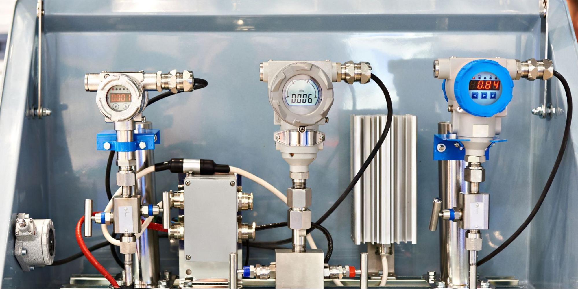 pressure and flow measurements are usually analog signals