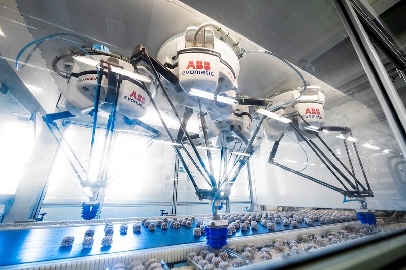 ABB's delta robots in action