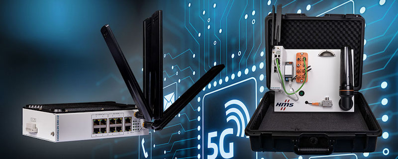 HMS 5G router and starterkit