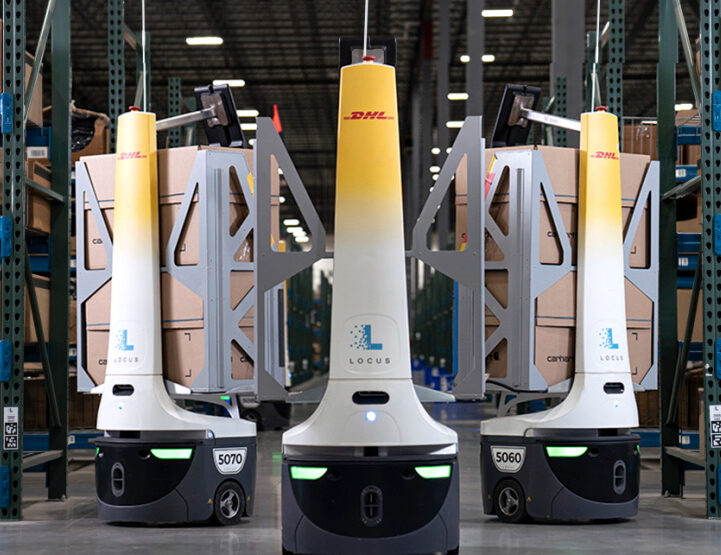 LocusBots increase throughput and free up human co-workers to focus on other tasks