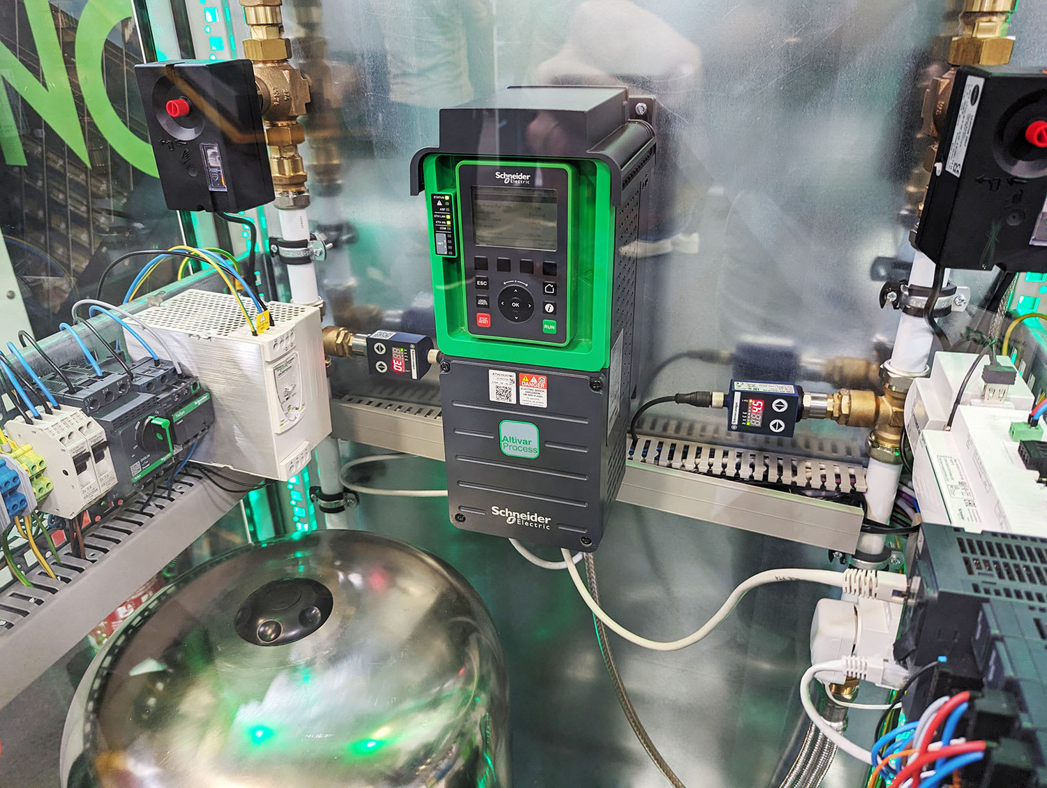 Schneider Electric’s Altivar VFD utilizes a communication interface made in conjunction with HMS Networks