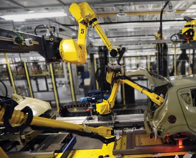 the M-710iD/50M is a long reach high precision multipurpose robot