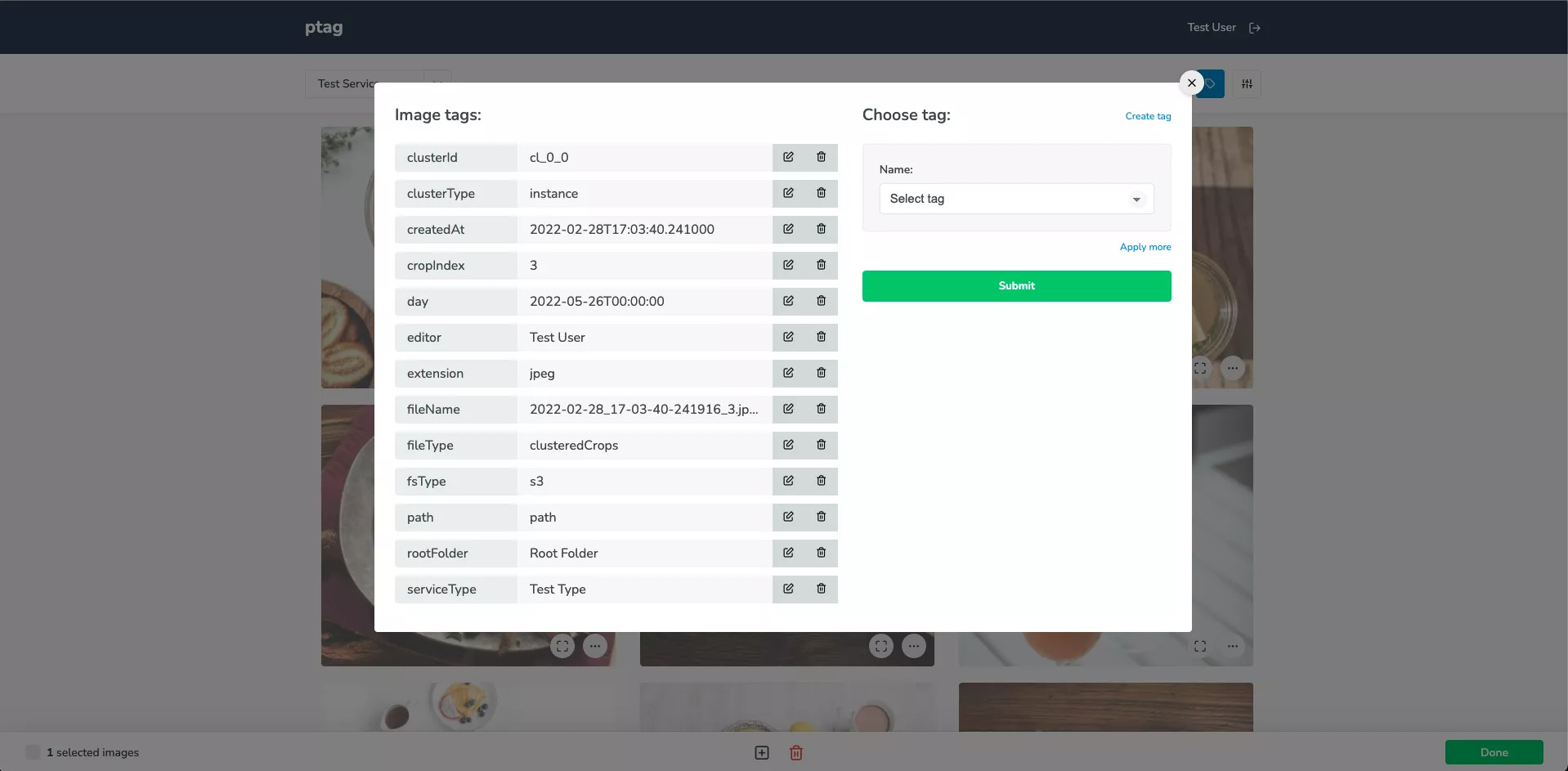 pTag uses machine learning to automate dataset management