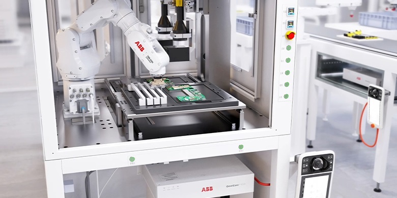 ABB's new educational robot cell