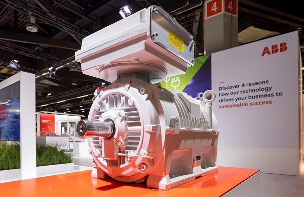 ABB's new liquid cooled motor