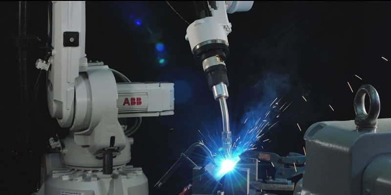 ABB robot welding