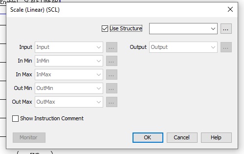 ADC Scaling Command