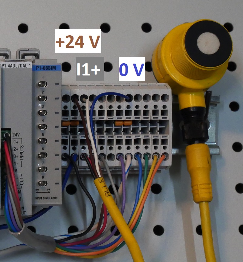 Wiring for analog sensor