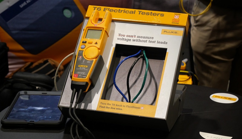The AC clamp meter is an extremely useful tool!
