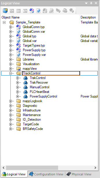 Automation Studio logical view