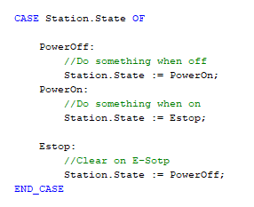 using a state machine in Automation Studio for sequencing