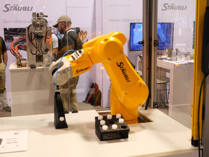 Staubli robotic arm