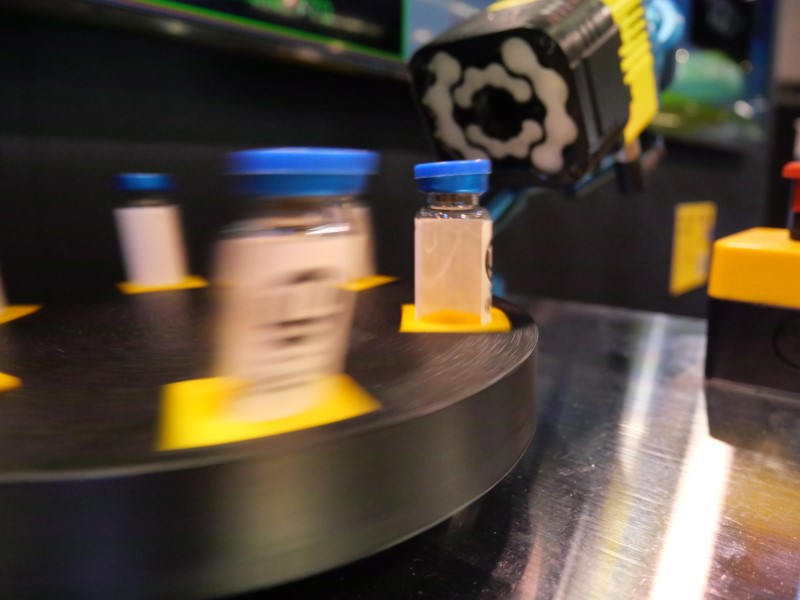 Cognex high-speed inspection