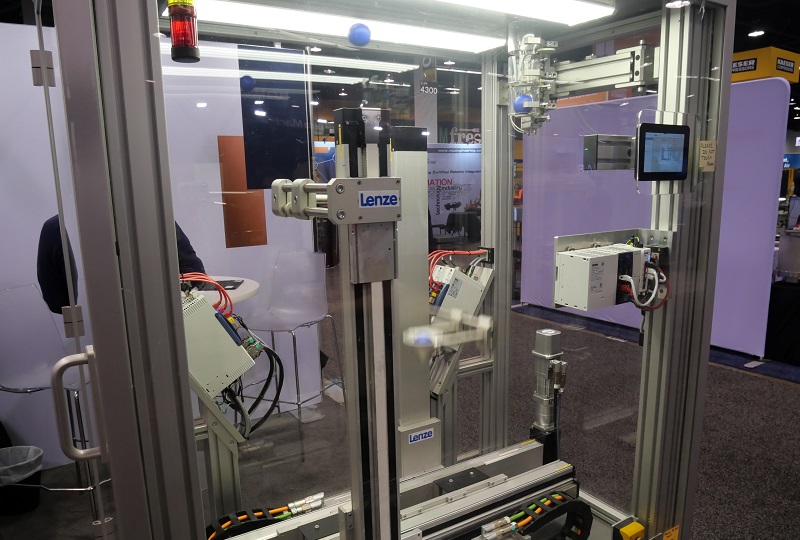 ATX West Lenze product demonstration