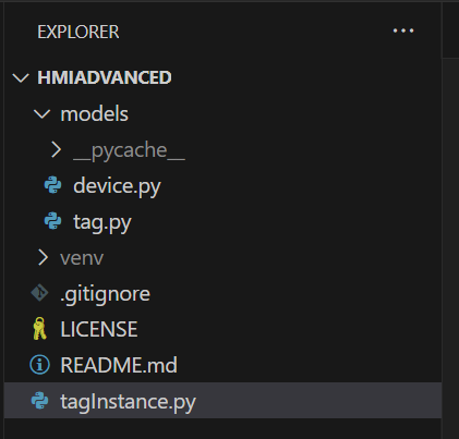 Tag instance structure