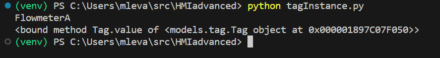 Returning tag value attribute
