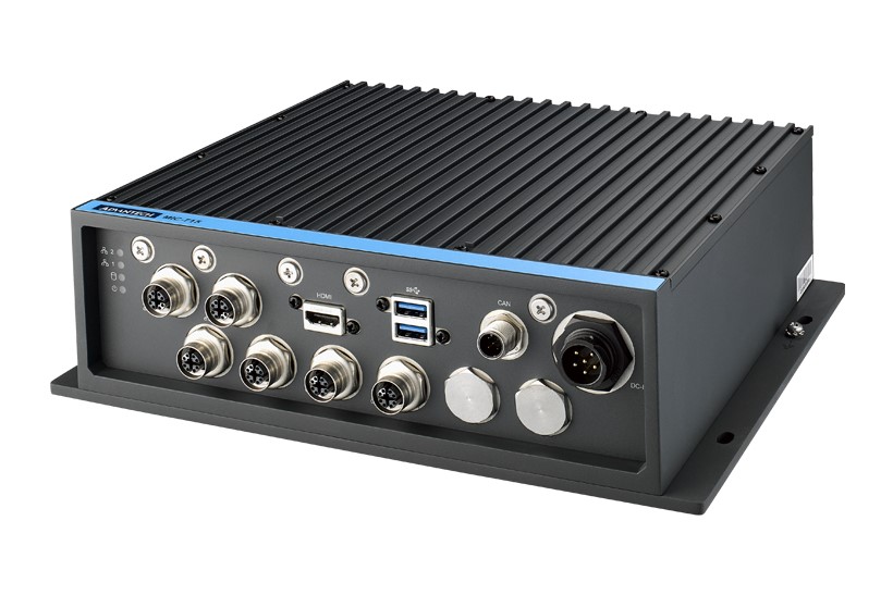 Advantech MIC-715-OX edge AI system (pictured) is based on the NVIDIA Jetson Orin NX module