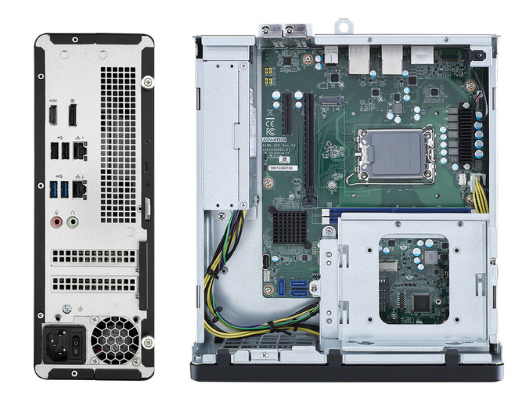 IPC 320 rear and inside view