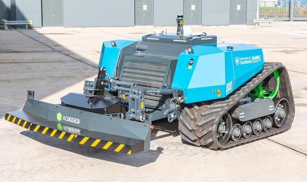 Autonomous tractor testing