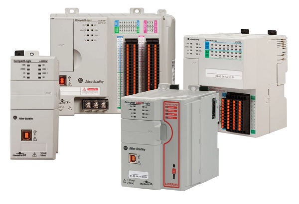 Various Allen-Bradley CompactLogix PLCs