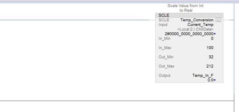 AOI to convert temperature scales