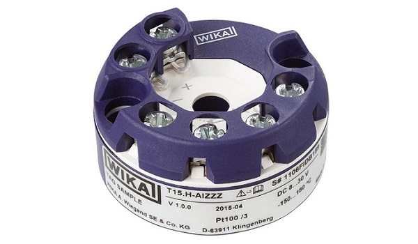 Programmable temperature transmitter to convert the output of resistance temp sensors into an analog signal