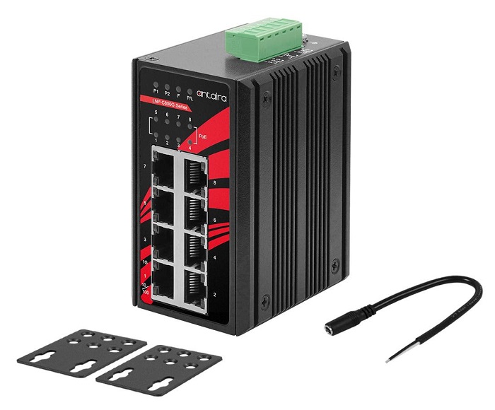 Antaira's new Ethernet switch model 