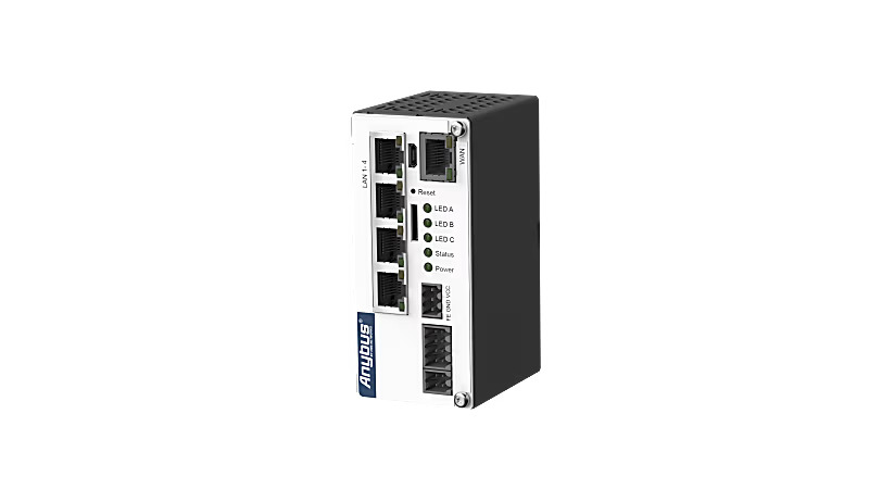 HMS Networks’ Anybus Tunnel Gateway connects control systems and devices to a central 5G network