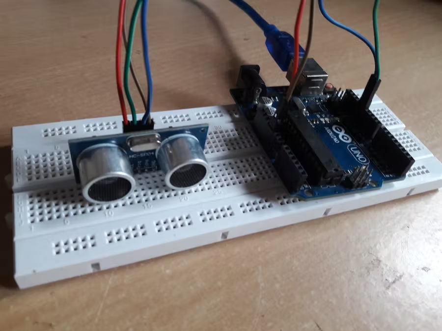 ultrasonic range detector prototype embedded systems