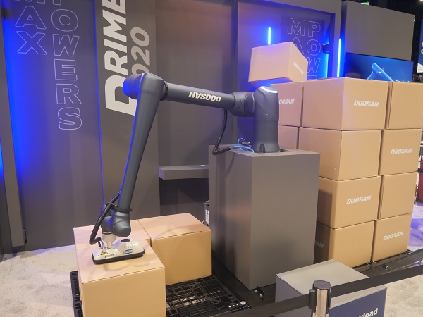 Doosan palletizing robot