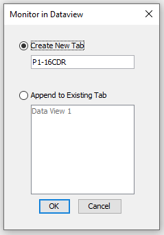 adding the tags to a watch or data view table