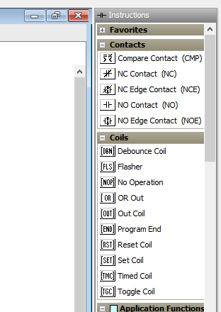 input and output instructions
