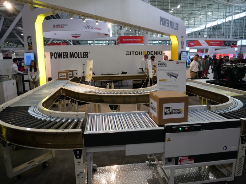 Conveyors and material handling demo