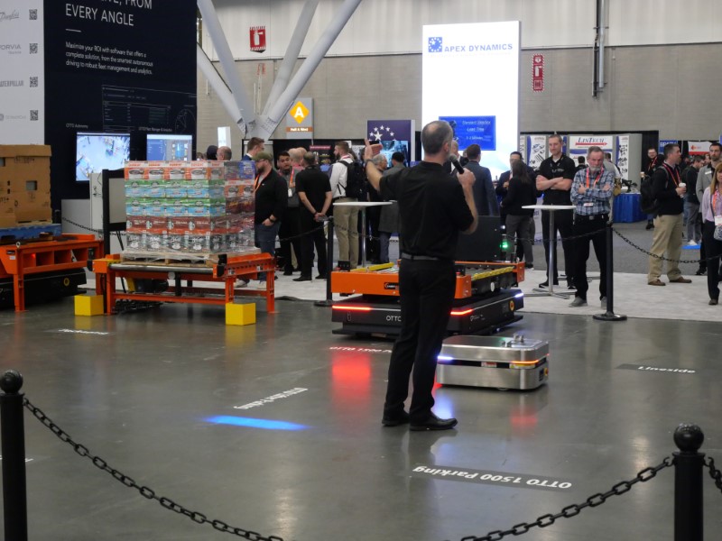 Mobile robot demonstration