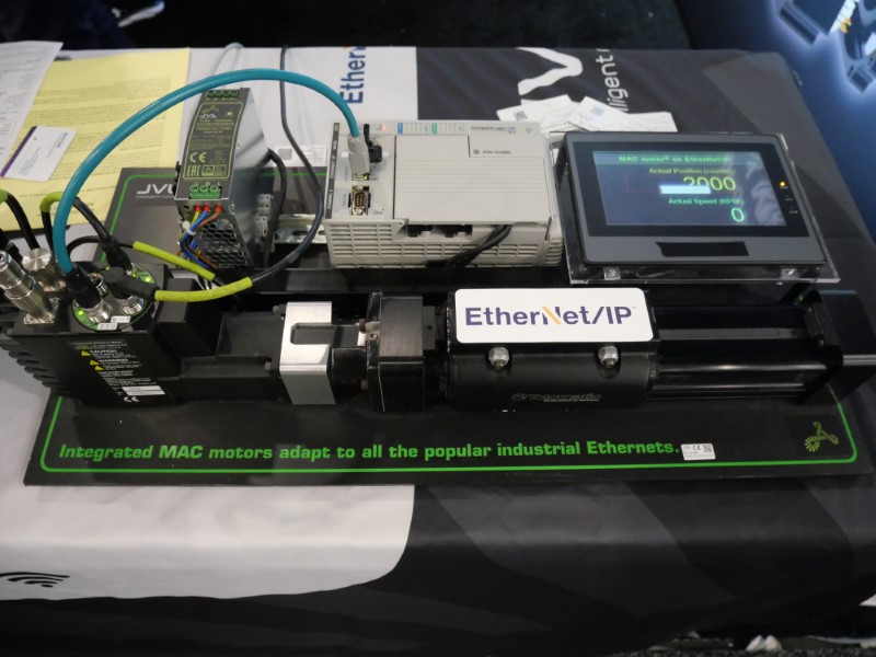 Embedded drive inside a DC or AC motor