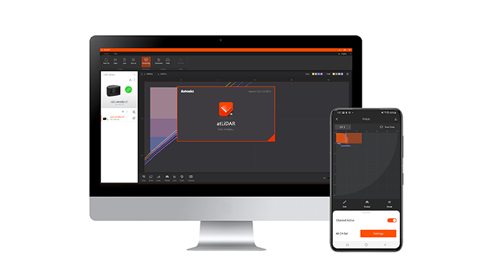 PC or mobile (Android) communication is possible with the new LSE3 from Autonics