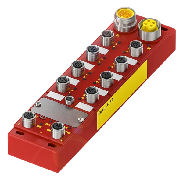 The new IP67 rated CIP Safety I/O module from Balluff