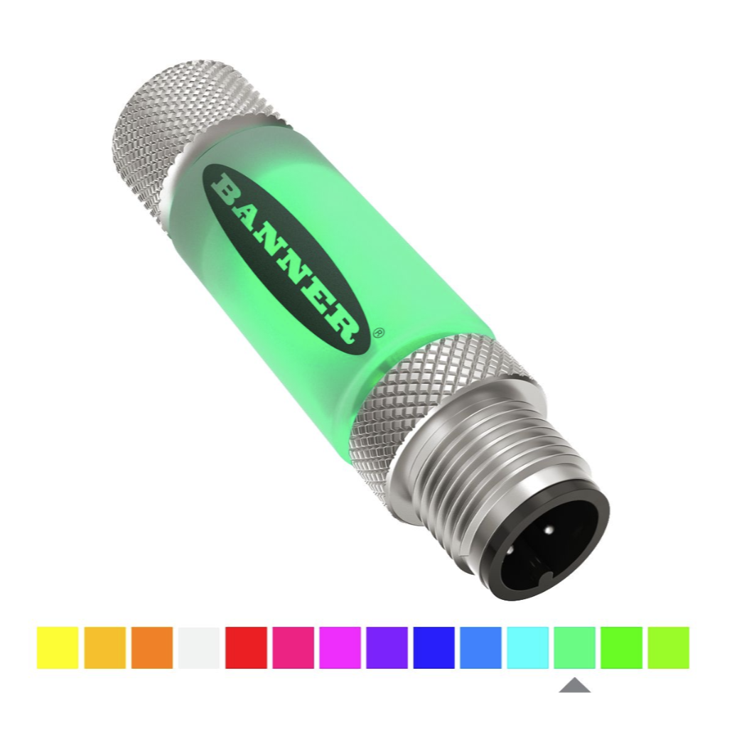 Banner Engineering S15L Pro with Modbus status indicator
