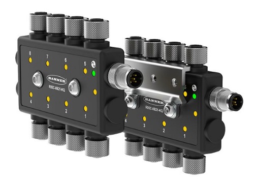 Stacking design of new IO-Link hubs