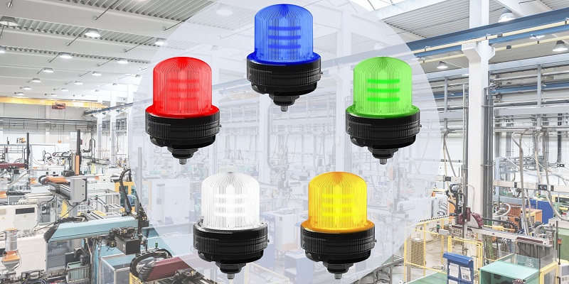 Five colors are available for the K100 beacon