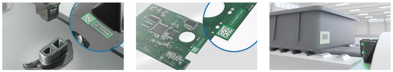 Quality control and traceability in assembly, printed circuit board, and logistics applications