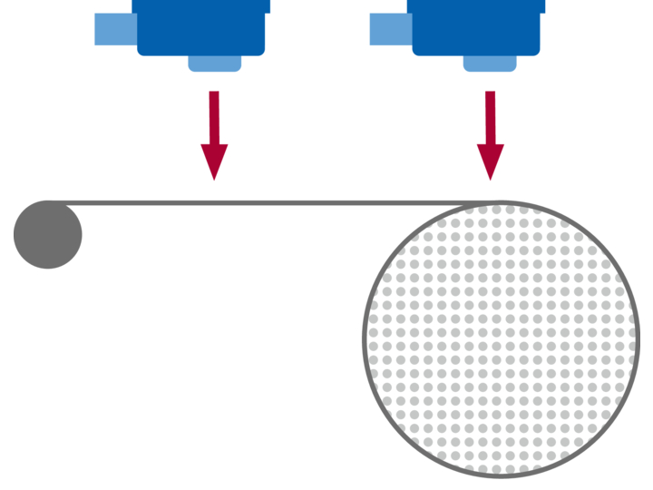 The UF401V can detect the presence of bales and bale film