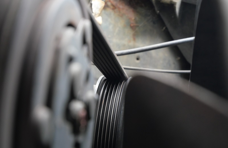 belt and pulley for multi groove v belt
