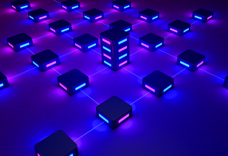 Blockchain visual representation