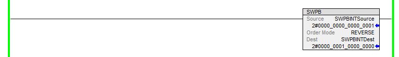 moving an INT gives the same output, regardless of Order Mode
