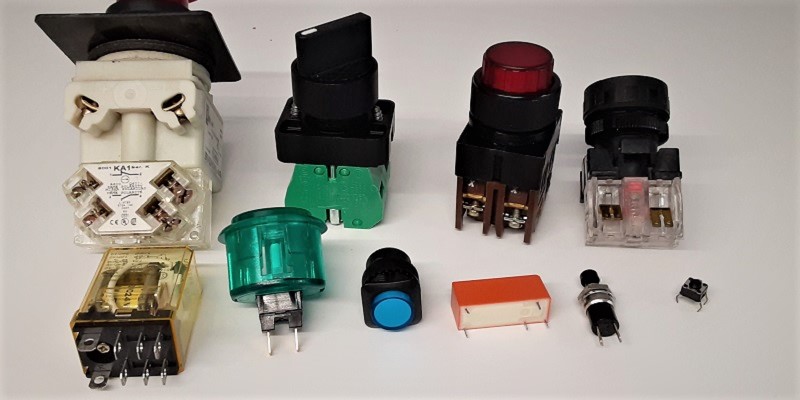 Buttons and relays, all forms of digital devices that can cause or respond to bounce