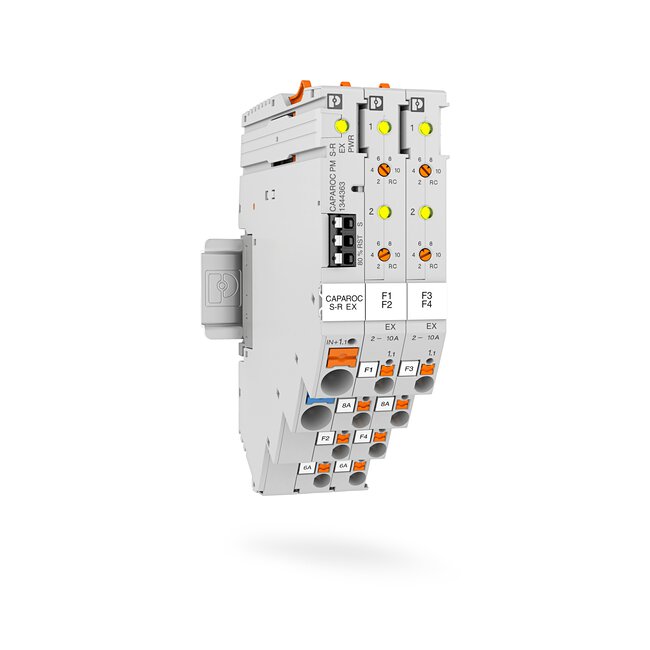 Phoenix Contact CAPAROC electronic circuit break system now available with Class I, Div. 2 rating for hazardous locations