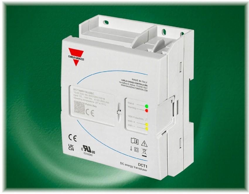 DCT1 Series energy meter from Carlo Gavazzi.