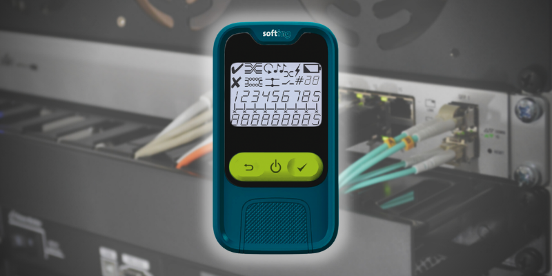 Softing CableMaster 210 for handheld network cable testing